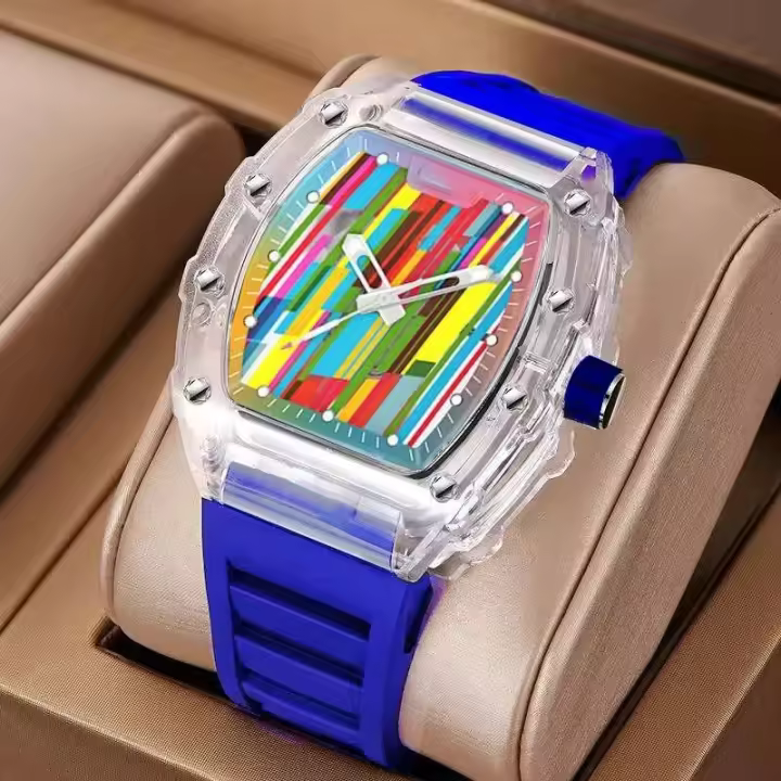 Reloj de Pulsera de Lujo para Hombres Automático de Cuarzo Moda Casual de Alta Calidad - 1