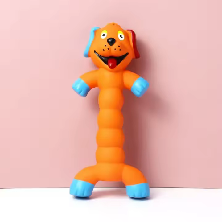 Juguete de voz para perro, peluche que lucha con dientes dentados, látex resistente a mordeduras, 1 ud. - 1