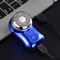 Afeitadora Eléctrica Mini Portátil para Barba Recargable por USB Uso en Hogar y Oficina - details 0