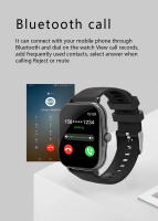 Reloj deportivo inteligente Y15 de bajo consumo con llamadas, pantalla táctil capacitiva, configuración multilingüe y monitoreo deportivo - details 2