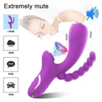 Leten 3 en 1 succionador de clítoris, vibrador de succión de Vagina, estimulador de clítoris, mamada, pezón Oral, Juguetes sexuales para adultos, 18 productos para mujeres - details 1