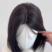 Peluca japonesa Cos de verano, dulce y corta, pelucas con malla frontal rosa y marrón, diadema, pelucas naturales frescas de Cosplay de Lolita, juego de rol - details 16