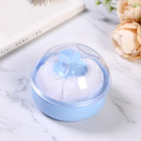 Peluquería limpieza cabello roto seco puff baby puff box bebé peluche puff box artículos de peluquería - details 2