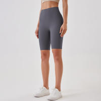 Hamidou-pantalones cortos de Yoga para mujer, mallas deportivas transpirables, de cintura alta, para entrenamiento y gimnasio - details 75