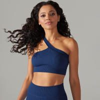 Hamidou-Sujetador deportivo Sexy para mujer, sostén de Yoga para Fitness, espalda hermosa, sujetador para correr a prueba de golpes, chaleco de hombros inclinados, Tops de entrenamiento para gimnasio - details 2