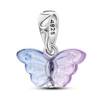 Silver Fit-pulsera de circonio para mujer, serie de mariposas de 3mm, joyería artesanal, nuevos artículos, Material metálico - details 19