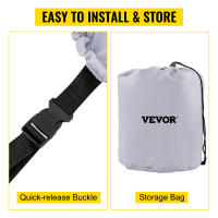 VEVOR-cubierta impermeable para barco, cubierta de amarre de poliéster de grado marino 600D, resistente - details 6