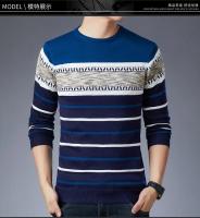 Jersey de manga larga para hombre, camisa de punto de manga larga informal de otoño e invierno a la moda - details 4