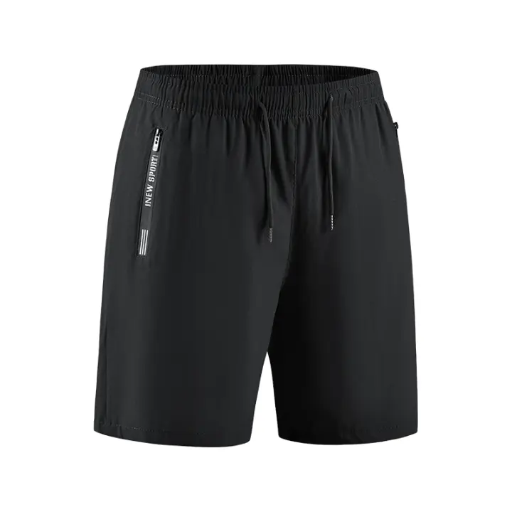 Pantalones Cortos de Seda de Hielo para Hombre Ligeros, Transpirables, Adecuados para Exteriores del Verano - 1