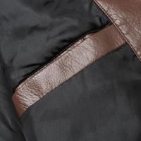 Chaqueta de cuero para hombre, abrigos negros de primavera de gran tamaño 6XL 7XL 8XL de talla grande 2025, motocicleta de calle, otoño, Hip Hop, Softshell impermeable - details 4