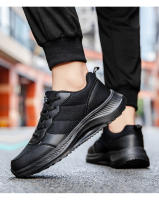 Zapatos deportivos planos para hombres zapatos de trabajo de suela suave para mantener caliente - details 6