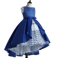 Vestido de princesa para niña, gran oferta, elegante, para presentadora, espectáculo, actuación de Piano - details 5