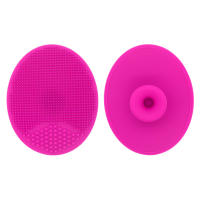 Gel de silicona belleza facial cepillo de lavado para bebés y niños cepillo de limpieza facial oval cepillo de baño para bebés - details 8