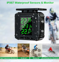 Monitor de presión de neumáticos para motocicleta, Detector de presión de neumáticos inalámbrico externo, pantalla Digital - details 6