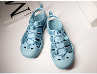 Sandalias de bolsillo con suela ligera para exteriores, de gran tamaño, sandalias de senderismo de verano para mujer, zapatos de playa para hombre - details 12