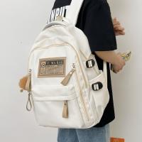 Mochila impermeable de gran capacidad para estudiantes, bolso escolar de nailon con cremallera y múltiples bolsillos, mochila informal de ocio para adolescentes, viaje - details 6
