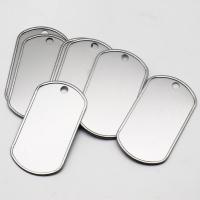 Etiqueta de identificación militar de acero inoxidable para hombres, colgante de 100 20 piezas, collar con personalidad, venta al por mayor - details 5