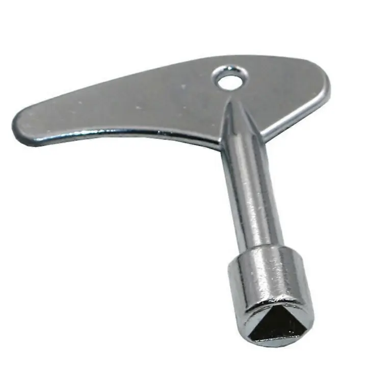 Llave inglesa triangular interior Universal, herramienta clave para válvula de medidor de agua para puerta de ascensor - 1
