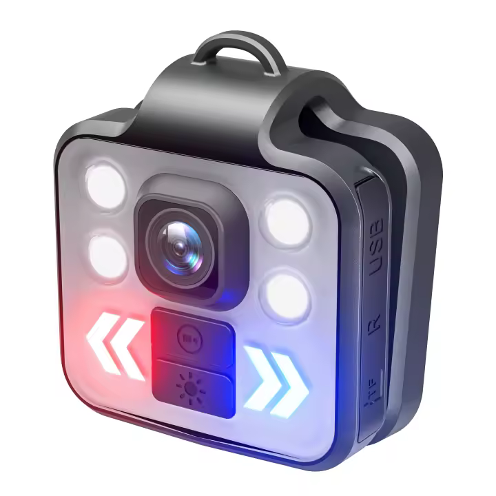 Cámara corporal portátil W8, videocámara de acción impermeable IP65, 1080P, HD, 1000mAh, visión nocturna - 1