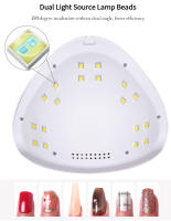 Secador de Gel UV LED 54W Profesional Herramienta de Manicura para Salón Belleza - details 4