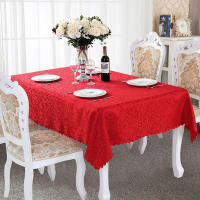 Cubierta protectora para mesa de comedor, mantel Jacquard rectangular ecológico, tela para boda, restaurante, reciclado, moderno - details 7