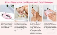Rodillo masajeador Facial EMS, máquina de microcorriente para Lifting Facial, masajeador Facial en V, rejuvenecimiento del pie - details 3