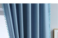Cortinas de Salón con Efecto Lino,Cortina translúcida, Decoración del Hogar Moderna para Dormitorio,Comedor y Estudio - details 14