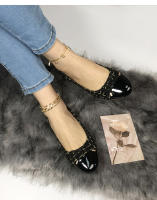 Zapatos de punta redonda para mujer, nuevo estilo, zapatos planos versátiles de boca baja, zapatos de abuela versátiles y cómodos. - details 3