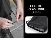 Pantalones de Lluvia para Motocicleta WOSAWE Impermeables, Secado Rápido, Ajuste Recto, Cintura Elástica para Hiking, Camping, Trekking - details 9