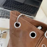 Bolso de mano de PU mate de estilo coreano, bolso de mano de Color sólido, bolso de gran capacidad, estilo étnico, paquetes de axilas de gran capacidad para viaje - details 8