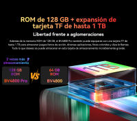 Blackview BV4800 PRO Smartphone Resistente, Pantalla IPS de 6.56'' 4GB RAM+128GB ROM, Cámara de 13MP Batería de 5180mAh, Teléfono Android 14 NFC - details 10