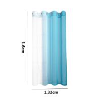 Cortinas De Ventana Gradiente Semi Transparentes Para Dormitorio Y Sala De Estar Bloqueo De Calor Sin Capa Doble Material Poliéster Modernas Con Borlas En Lado Instalación - details 47
