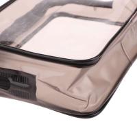 Bolsas de almacenamiento de lavado portátiles para mujer, organizador con cremallera, bolsa de cosméticos, transparente, a la moda, 1 unidad - details 15