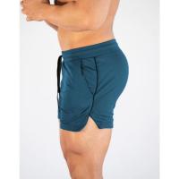 Pantalones Cortos de Gimnasio para Hombres Malla de Entrenamiento de Bodybuilding - details 15