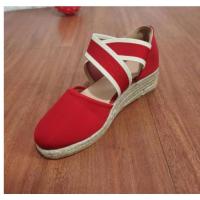 Sandalias de tacón de cuña informales para mujer - details 4
