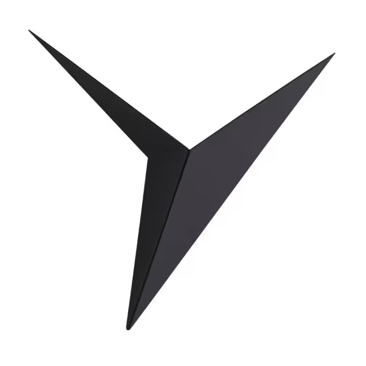 Lámpara de pared triangular LED moderna y minimalista para dormitorio, estudio, habitación de hotel, mesita de noche, lámpara frontal de espejo - 1