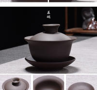 Arena Completa Original Mine, Old Purple Mud, Kung Fu Set, Taza, Tetera, Tazón con Tapa, Oficina en Casa - details 8