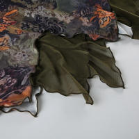 BUNO-faldas largas con estampado floral vintage para mujer, faldas largas irregulares elegantes, falda ajustada verde única, pantalones de primavera retro Y2K - details 13