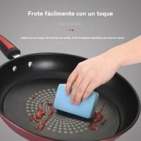 Sartén de Hierro Antiadherente Cocina sin Humo con Huevos y Filete Estufa de Gas de Inducción - details 9