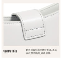 Commuter Underarm Bolso para mujer Bolso de piel de vaca de hombro de moda versátil Bolso bandolera - details 12
