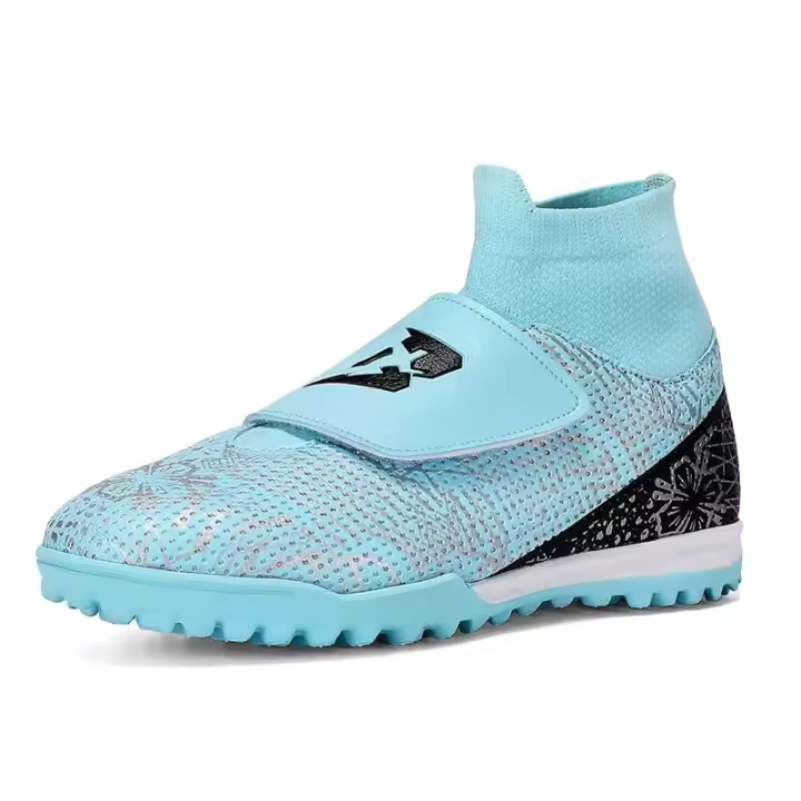 Zapatos infantiles de alta calidad con cordones transpirables y suelas con pinchos, diseñados para jóvenes entusiastas de los deportes cruzados. - 1