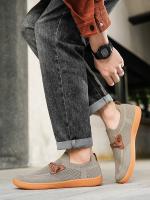 Zapatos de senderismo de verano de talla y cabeza ancha, informales, de malla, transpirables, para pies descalzos y anchos. - details 5