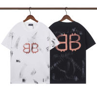 2025 Camisas casuales básicas de moda de verano, camisetas holgadas de algodón puro para hombres y nuevas camisas de manga corta para parejas con estampados de logotipos en la parte delantera - details 14