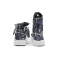 Una tallas dos tallas mujer pareja top alto con cordones nuevas alpargatas tallas euro tablero de graffiti plano - details 1