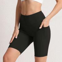 Pantalones de Yoga sin Costuras CHRLEISURE Shorts de Ciclismo Elásticos con 3 Bolsillos para Mujeres Leggings de Color Sólido - details 7