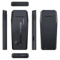 Consola M8 con 2 mandos inalámbricos 2.4G, reproductor de juegos retro 4K con 20,000 juegos, sticks de videojuegos de 64GB para regalo de Navidad - details 1