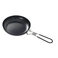 Mini sartén antiadherente, utensilios de cocina ligeros para acampar, herramientas antideslizantes de hierro para exteriores, se - details 0