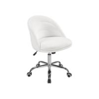 Silla de Oficina Ergonómica Silla Reposabrazo Ajustable Silla Oficina Trabajo con Reposacabeza Silla Giratoria Rosa - details 8