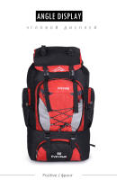Mochila GRANDE de nailon de 80L para hombre y mujer, bolso de hombro deportivo para acampar, senderismo, montañismo - details 5