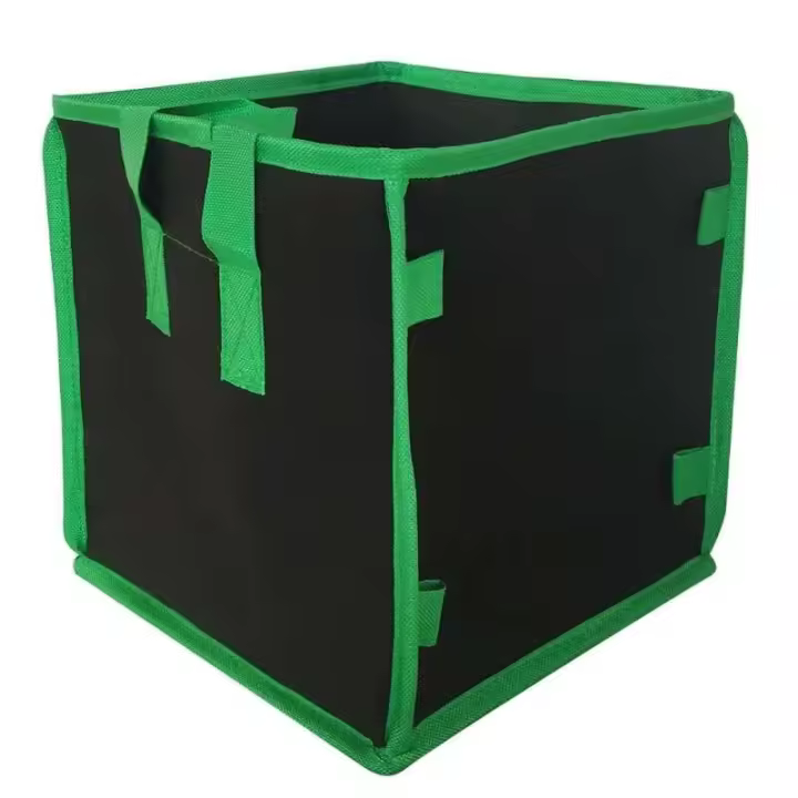 Bolsa cuadrada de crecimiento hortícola de plántulas ETA deportiva no tejida, cubo para plantar plantas de jardín interior y exterior - 1